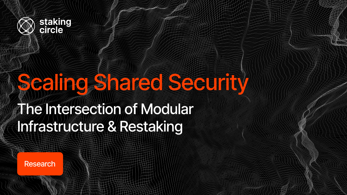 Scaling Shared Security: The Intersection of Modular Infrastructure & Restaking